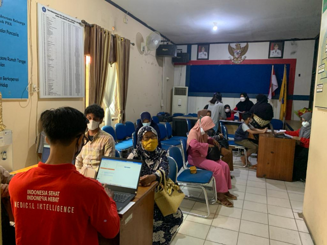 BINDA Kaltara Intensifikan Vaksinasi Door to Door di Tarakan, Demi Mitigasi Kenaikan Kasus Covid-19