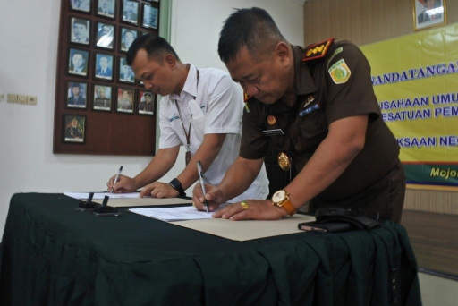 Kejari Kabupaten Mojokerto jalin Sinergitas Bersama Perhutani KPH Pasuruan